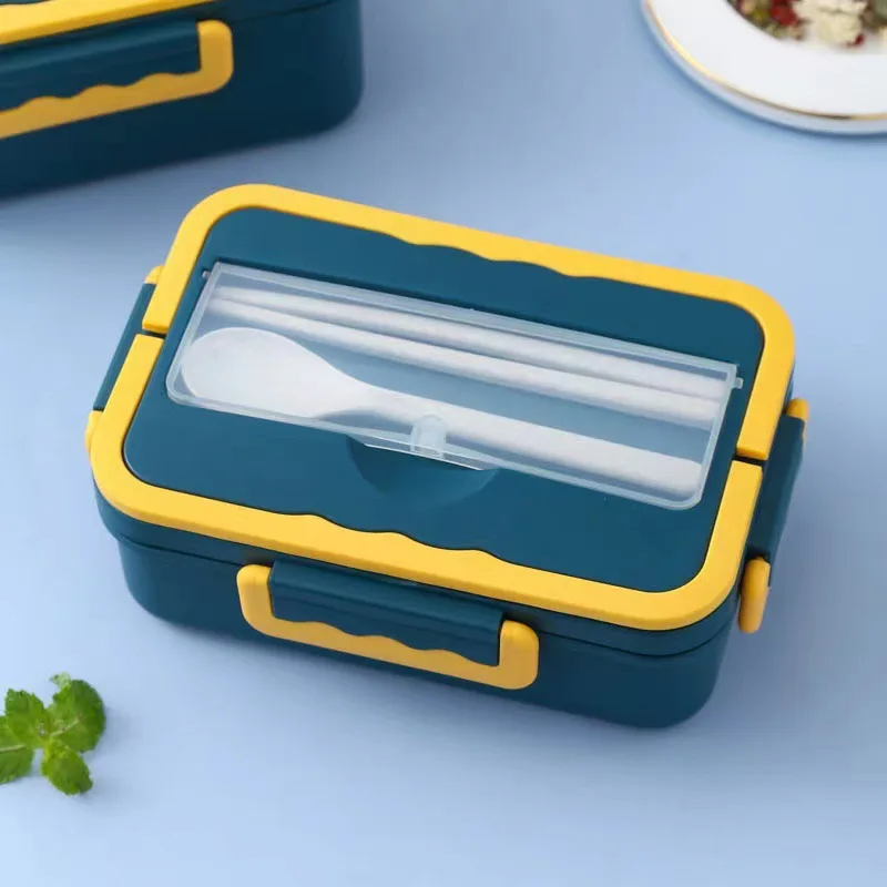 

Wheat Straw Lunch Box Leak Proof Dinnerware Food Storage Container Salad Fruit Box Portable Office Microwavable Lunch Boxs