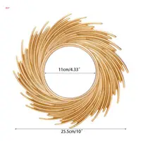 กระจกตกแต่งรูปดวงอาทิตย์, พื้นหลังห้องกระจกหวายกระจกประดับผนังตกแต่งศิลปะนวัตกรรมกระจกแต่งหน้าทรงกลม 6