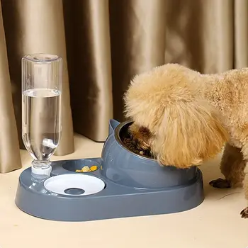 2-in-1 Cat Bowl & Water Dispenser 1