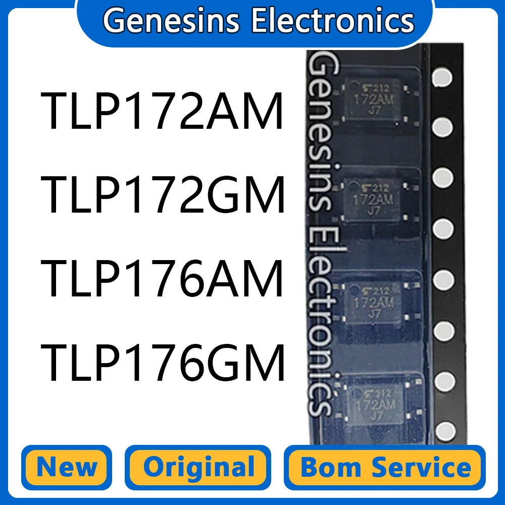 TLP172 TLP176 TLP172GM TLP172AM TLP176GM TLP176AM SOP-4 Optocoupler 10pcs pcb clip
