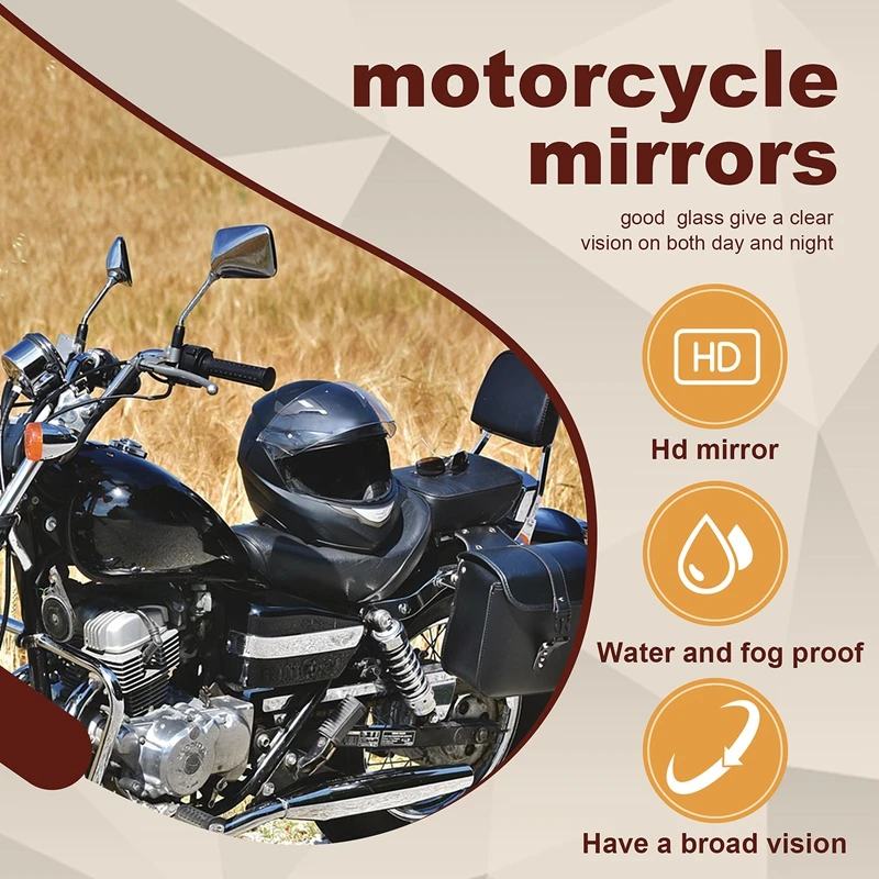 오토바이 핸들 바 백미러 사이드 미러, 혼다 CB400 VTEC 1 2 3 4 CB-1 VTR250 CB VTR 400 CB750