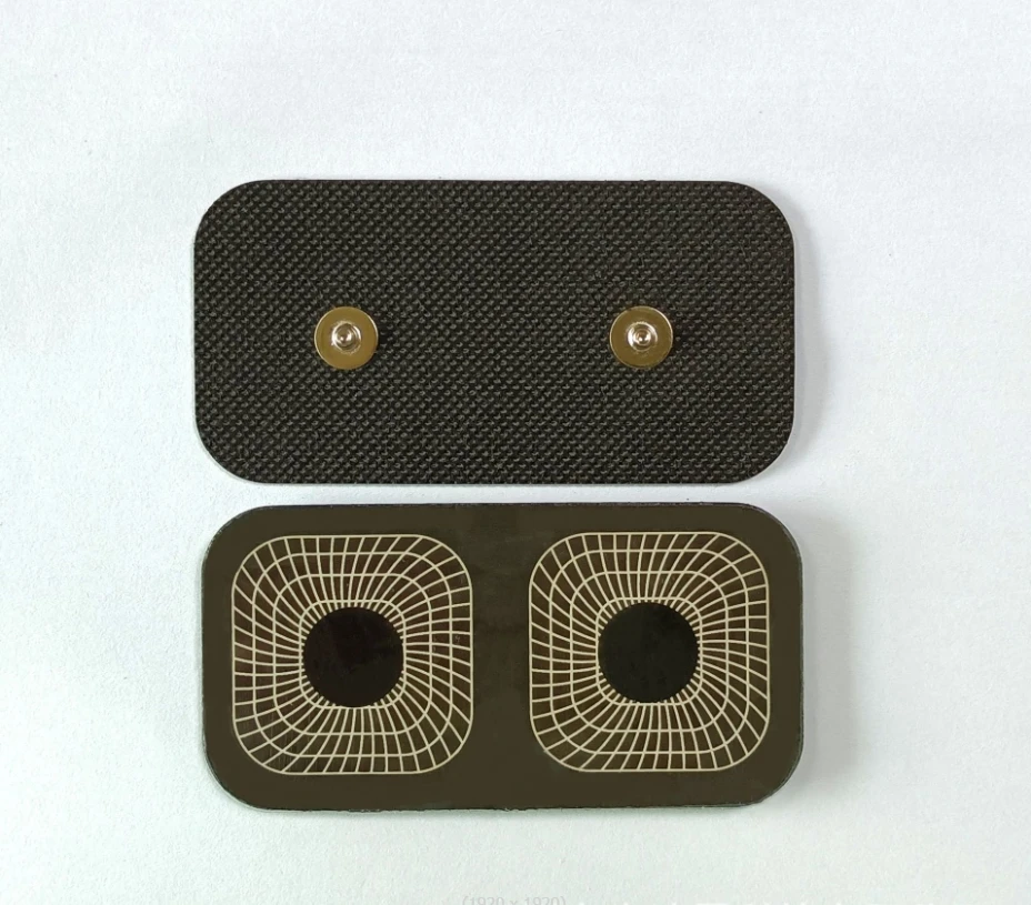 40pcs New Black Replacement Electrodes Pads For COMPEX Muscle stimulator Electrotherapy massage 3
