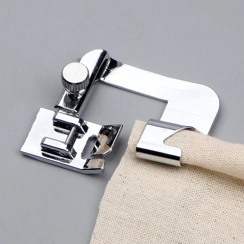 Rolled Hem Feet Set for Domestic Sewing Machines - 3 Sizes (13mm, 19mm, 22mm)