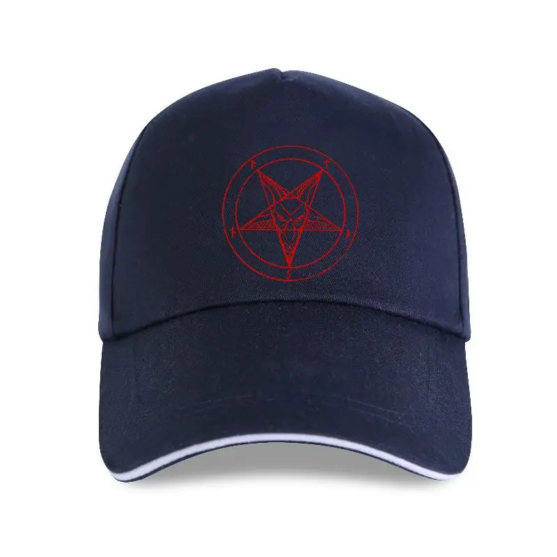 Мужская бейсбольная Кепка BAPHOMET с пентаграммой и надписью-Aleister Crowley Pentagramm