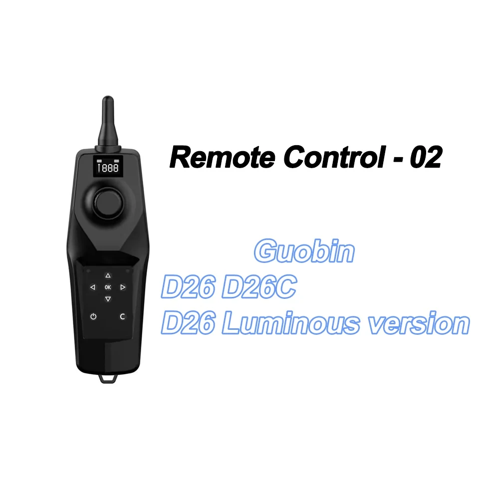 Télécommande pour bateau radiocommandé 2.4GHz dans les tons orange et noir, compatible Guobin D13/D16