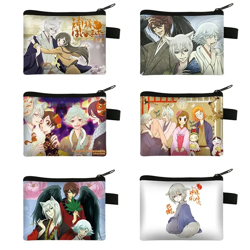 Anime Kamisama Kiss Print Portamonete Manga Nanami Momozono Portafogli Id Porta Carte Di Credito Soldi Portamonete Donna Portatovaglioli Regalo