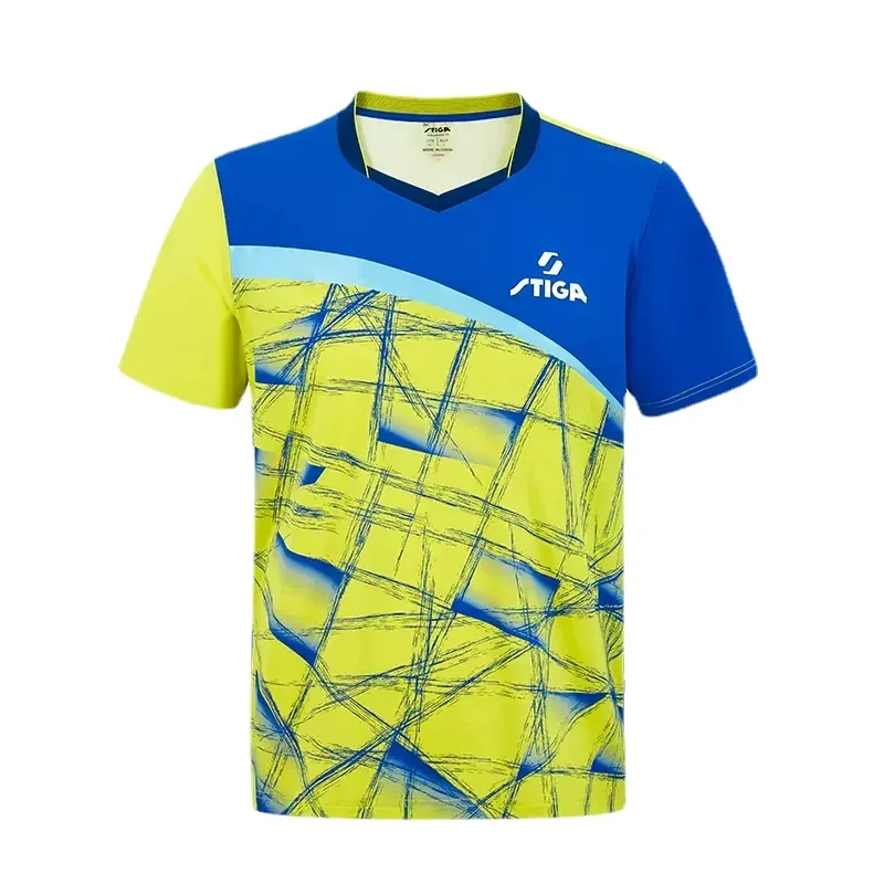 Stiga table tennis T-shirt new men women sport short sleeve tennis sportswear CA-95