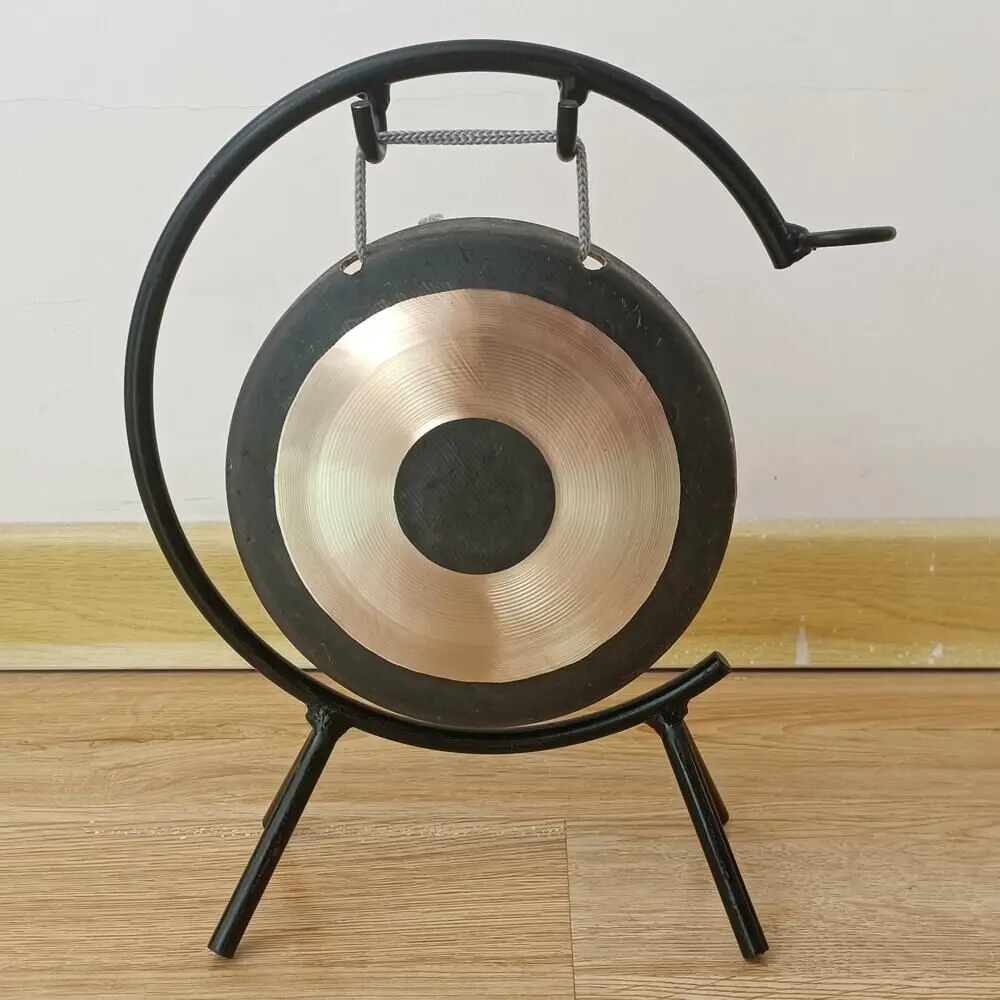 Arborea Chinese gongs handmade 8'' chao gong sets with gong mallet+gong stand