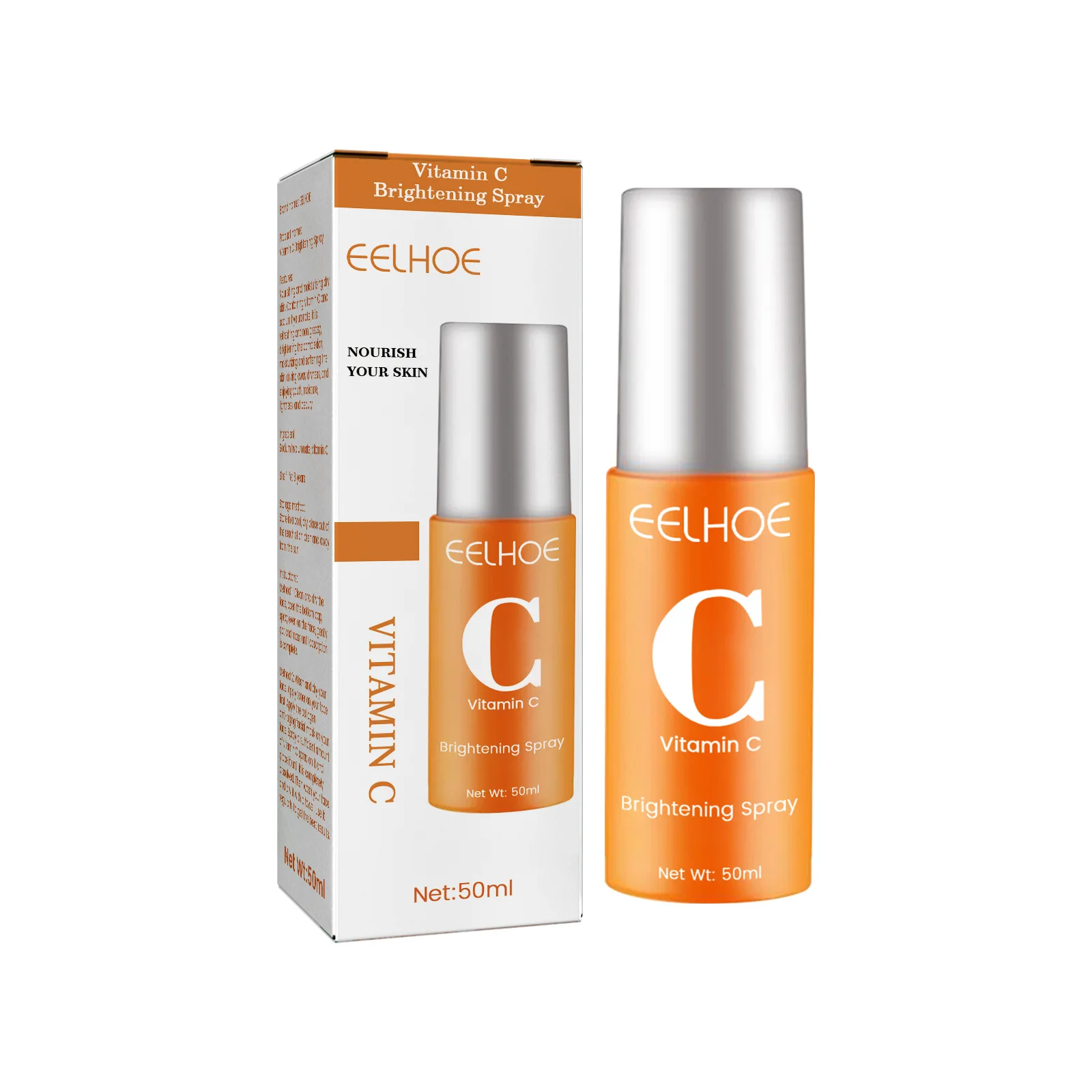 Siero viso sbiancante per lentiggini alla vitamina C Rimuovi le macchie scure Dissolvenza Melasma Anti-età Illumina Tonico idratante all'essenza_voghion.com