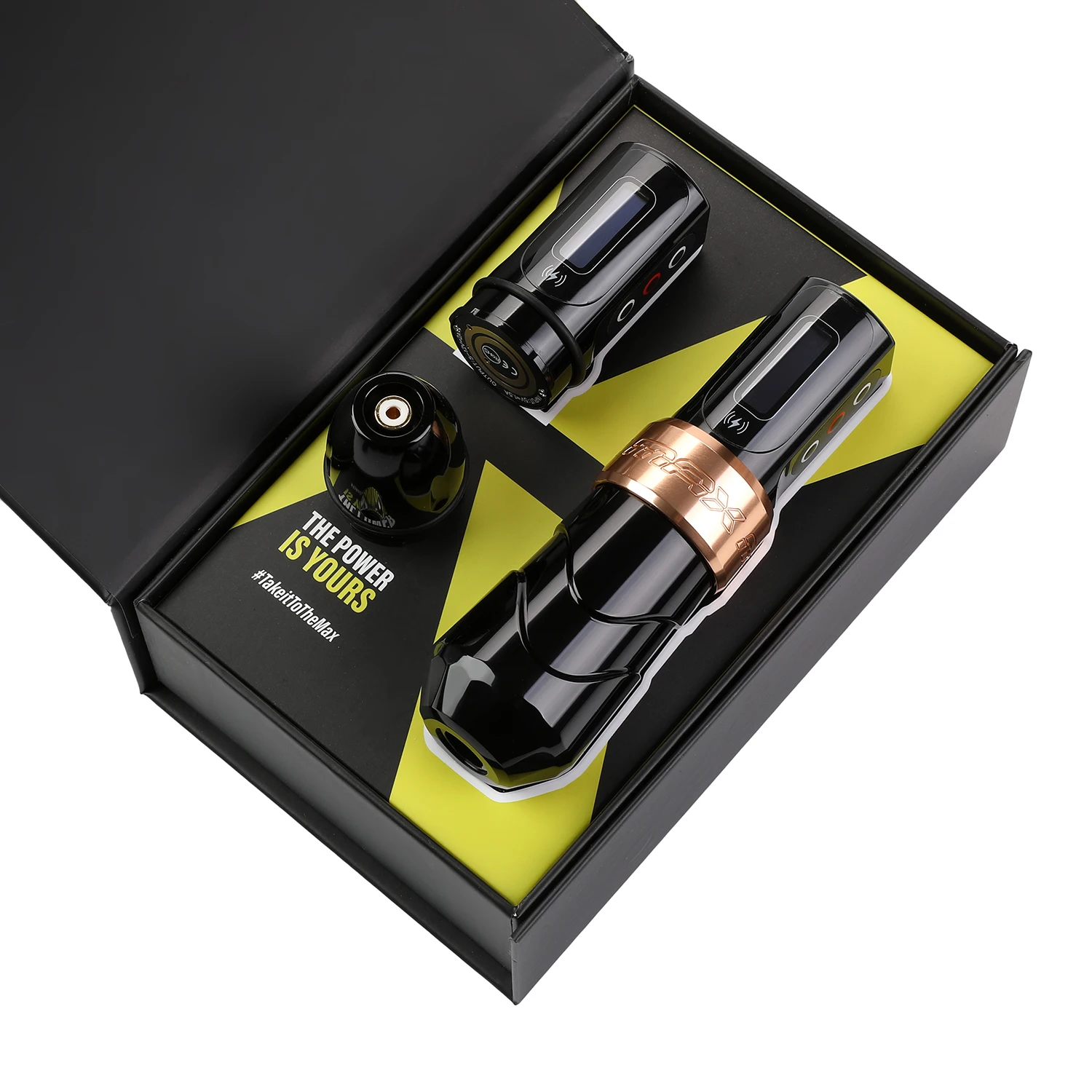 FK MAX 무선 타투 머신 펜, 문신 아티스트용 충전식 배터리 3.5mm/4.0mm/4.6mm/스트로크 선택 가능