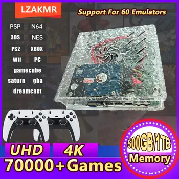 Console di Gioco Retrò LZAKMR X9 1TB con Oltre 70.000 Giochi |   Oltre 60 emulatori |   Uscita 4K HD |   Console di Gioco Domestica Plug & Play per WII PSP PS2 XBOX
