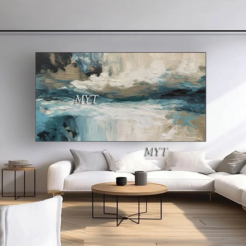 

Абстрактная масляная картина большого размера в простом стиле для спальни, холст, искусство, оптовая продажа, настенные картины для отеля, предметы для украшения дома