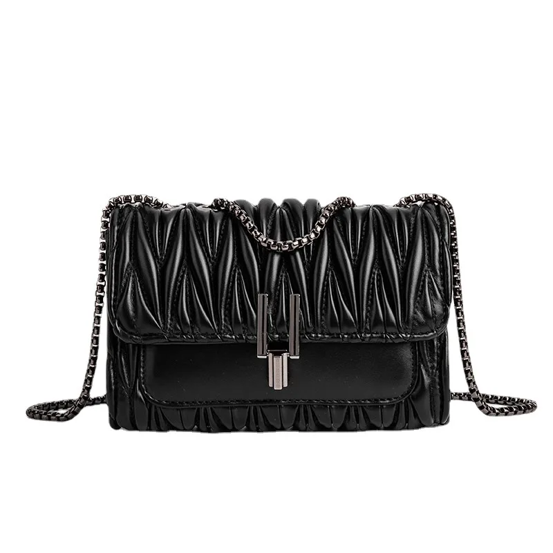 Unlock Summer Chic: Diamond Grid Lock Buckle Shoulder Bag - Your Stylish Crossbody Companion for Purses and Handbags!