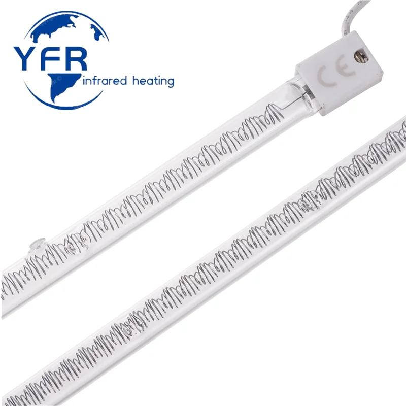 SK15 Clear Tube 1000w 2000w Infrared Heater halogen quartz lamps with CE for industrial use