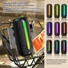 Rockmia EBS-615 20W Portable Powerful Bass Speaker Bluetooth 5.3  RGB Light  Fashional Fabric Mesh  Outdoor  IPX5 5