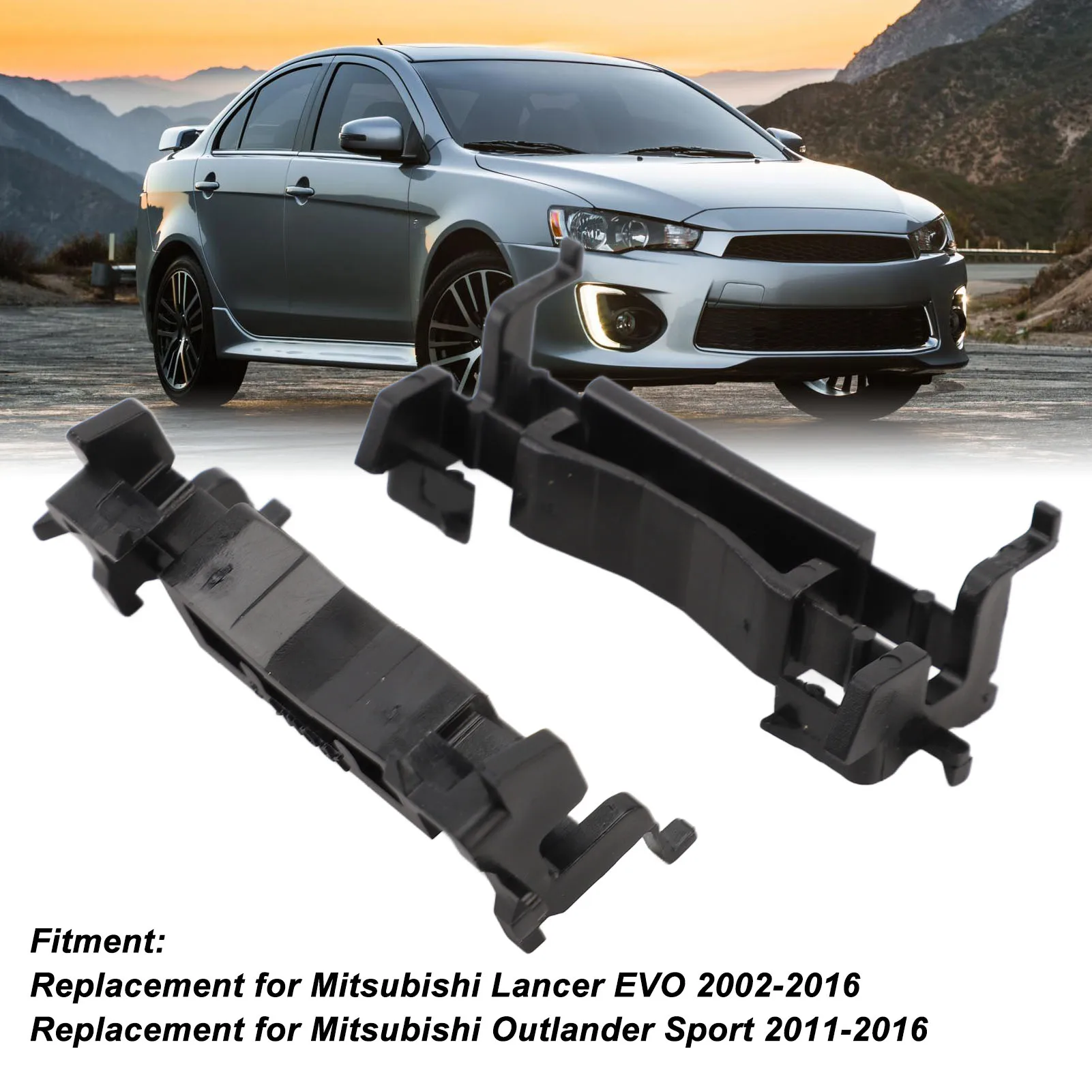 10 Pcs Roof Moulding Drip Rail Clip MN142343 Roof Support Trim Clip Retainer Replacement for Mitsubishi Lancer EVO Outlander