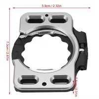 Taquets de pédale de vélo de route, taquet de pédale autobloquant, attelle de conversion à trois trous, couvercle de protection pour pièces de vélo Speedplay Zero 5