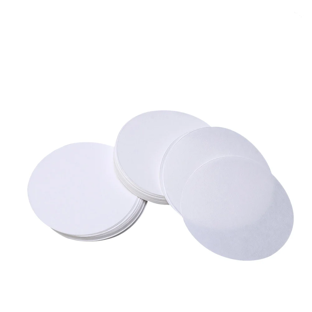 

100 PCS Discs Filter Paper Strainer Qualitative Coffee Cooking Oil Medium Flow Rate