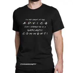 Men Women Tee Shirt Can I Interest You In A Sarcastic Comment Funny Tees Friends Tv Show Tops T Shirts Crew Neck Plus Size