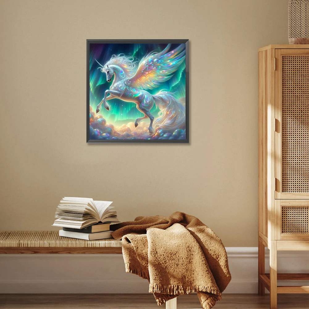 5D DIY Full Round Drill Diamond painting Dream Unicorn Home Decor Art Craft