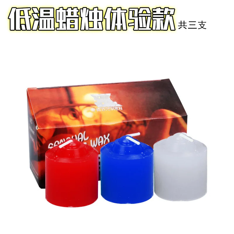 Emperor Low Temperature Candles Short Three Candles Adult Sex Toys Wax Drip Toy Sex Health Products