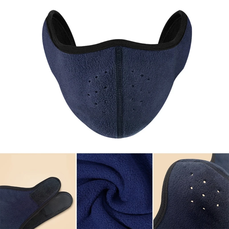 WindproofEarmuffsWarmFleeceEarProtectionsBreathableMaskWinter