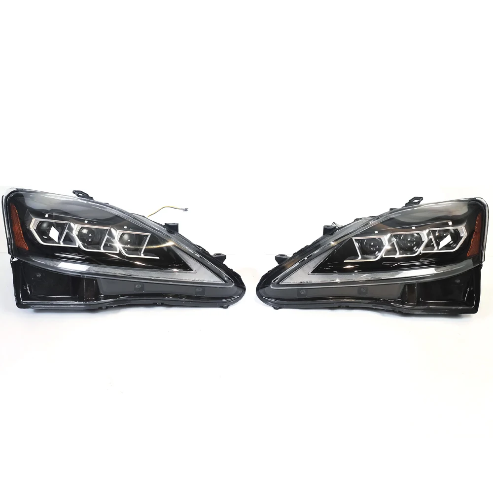 

Автомобильные аксессуары для LEXUS, автозапчасти, фонари для LEXUS IS250 facelift, 3 объектива, фонари для LEXUS 2006-2012