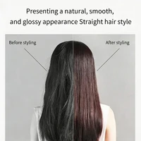 Sèche-cheveux et lisseur professionnel 2 en 1, fer à lisser chauffant, ions négatifs, outil de coiffure longue durée, pour salon de beauté et usage domestique 6