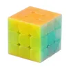 Qiyi Warrior W 3x3x3 Speed Cube Stickerless Transparent Professional Magic Cubo Puzzles Colorful Educational Toys For Children 1