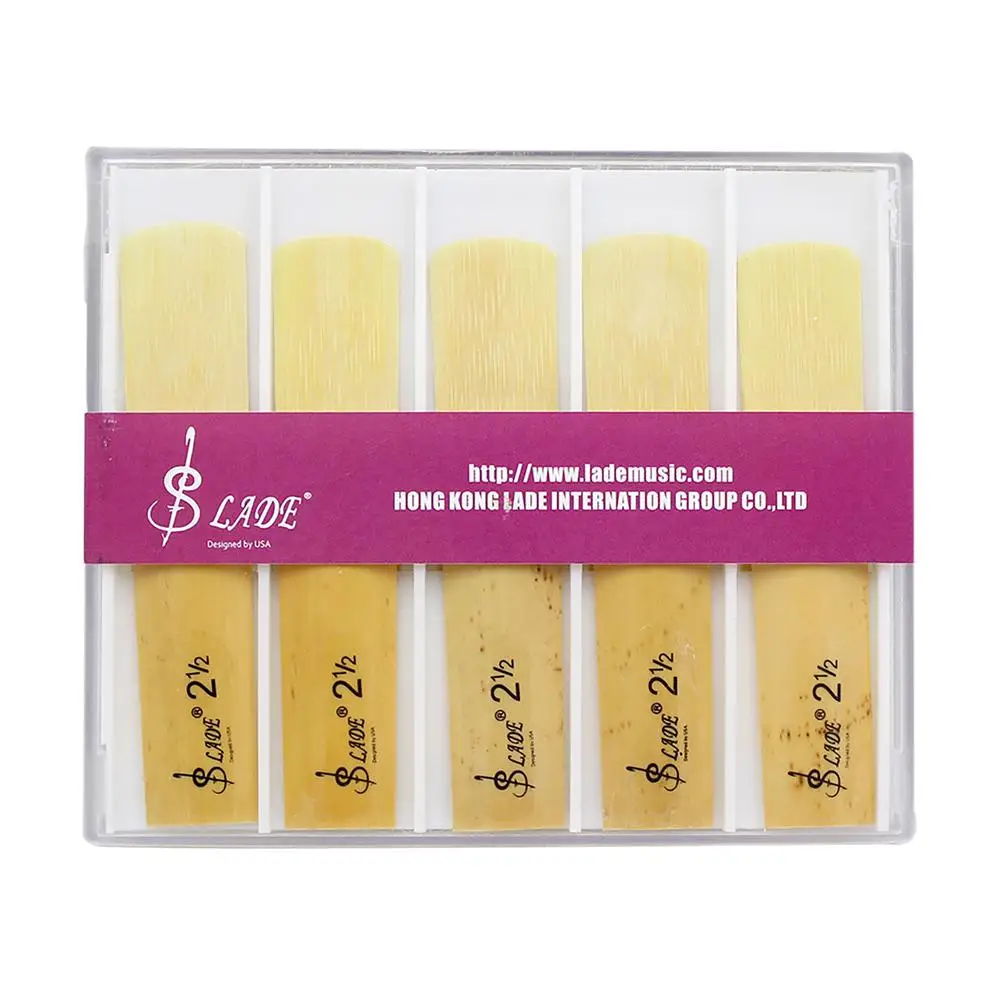 

10 Piece Lade Tenor BB Saxophone Reeds Strength 2.5 Reed Reeds Musical Woodwind Instrument Accessories Dropship