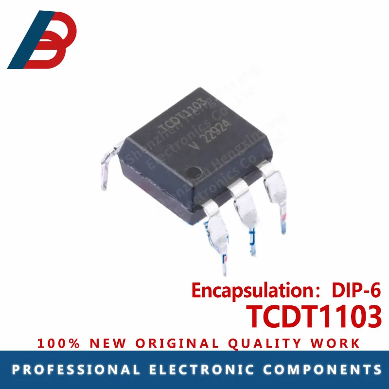 

10PCS TCDT1103 DIP-6 фототранзисторный выходной оптический соединитель