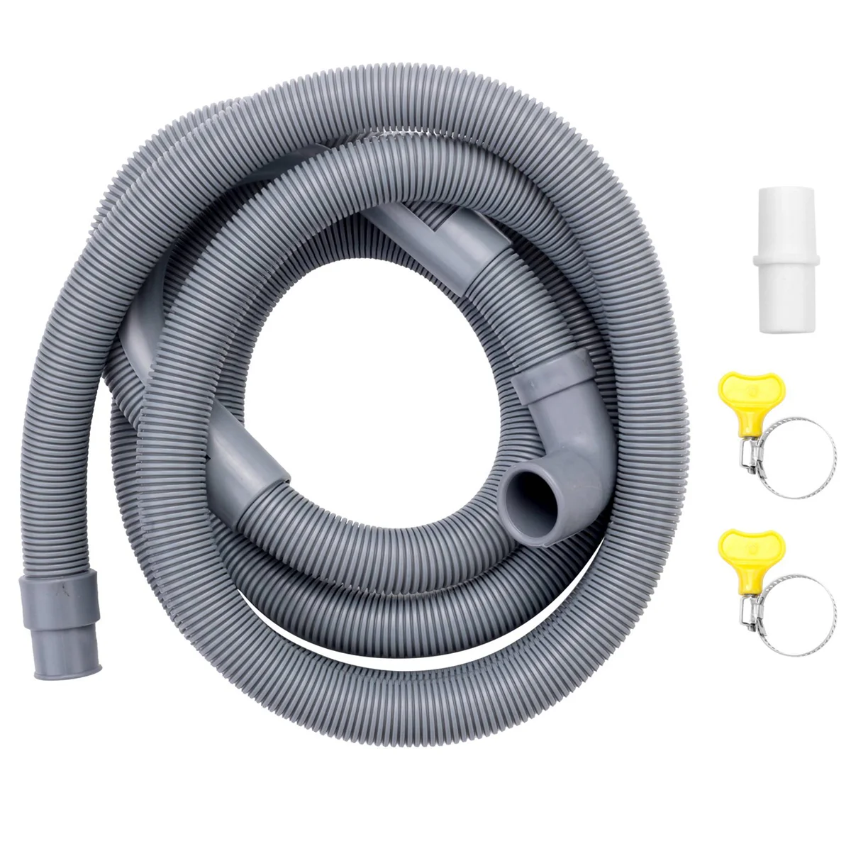 Washing Machine Hose Drain Hose Washing Machine 2.5M Drain Extension for Machines Dishwashers Dryers HOT