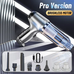 Portable Wireless Handheld Vacuum Cleaner with Powerful Suction & Blower (Updated 2Filter)