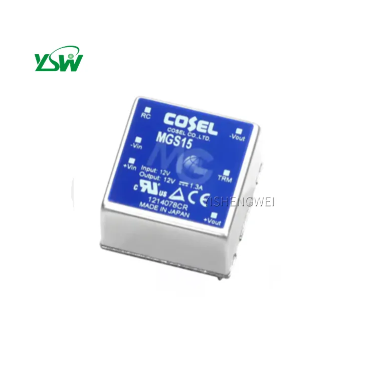 

Bom Service MGS154815 Isolated Module Power Supplies 15W DC/DC Converter 36 to 76Vdc Input 15Vdc Output New and original