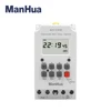 ManHua 220VAC 25A MS316B with cover weekly Programmable 99 ON Duration 23hours 59 Seconds With LCD Display School Bell Timer 1
