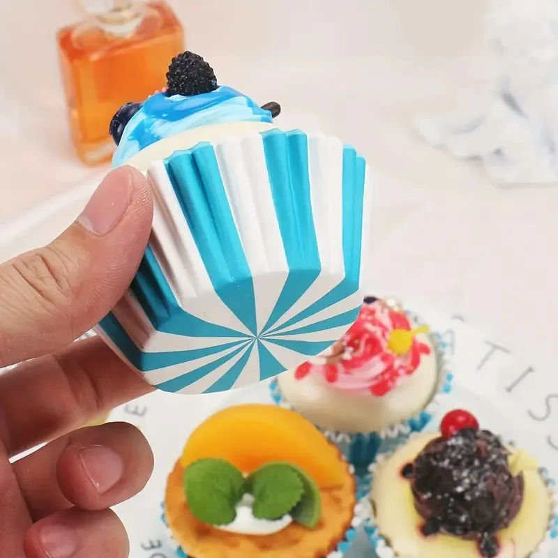 300PCS Multicolor Cupcake and Muffin Baking Liners for Parties DIY Decorating and Kitchen Use Disposable Paper Cups for Cakes