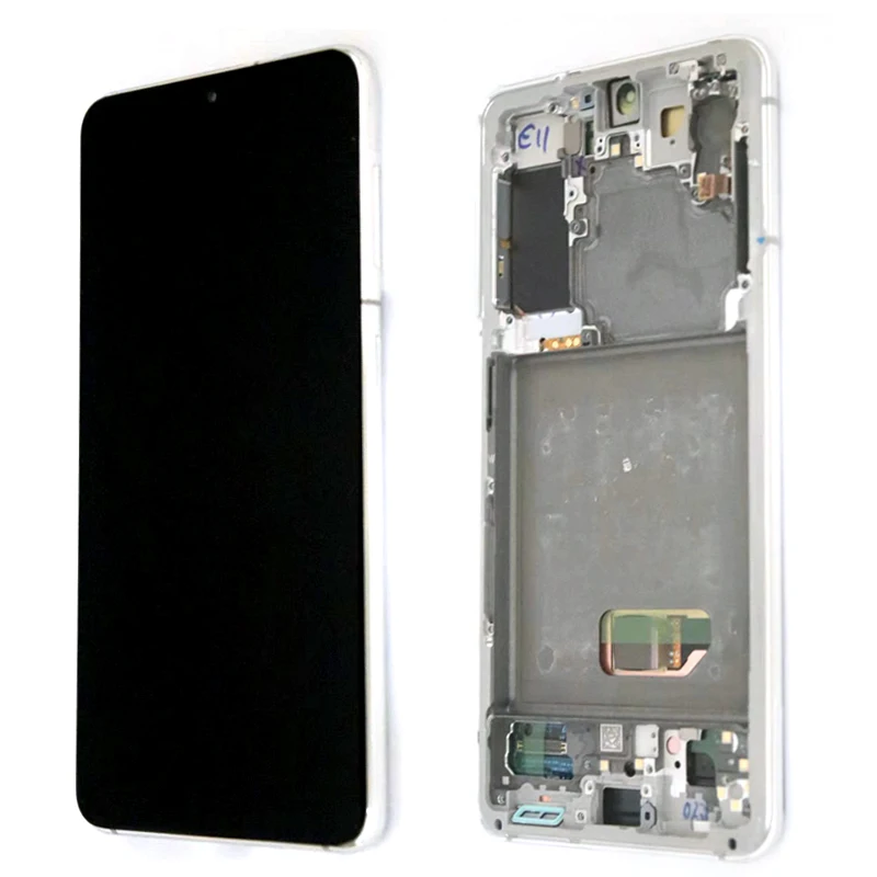 Original AMOLED Display with frame Replacement for SAMSUNG Galaxy S21 Plus 5G G996 G996B LCD Touch Screen S21 G991 G990F/DS screen for lcd phones good Phone LCDs