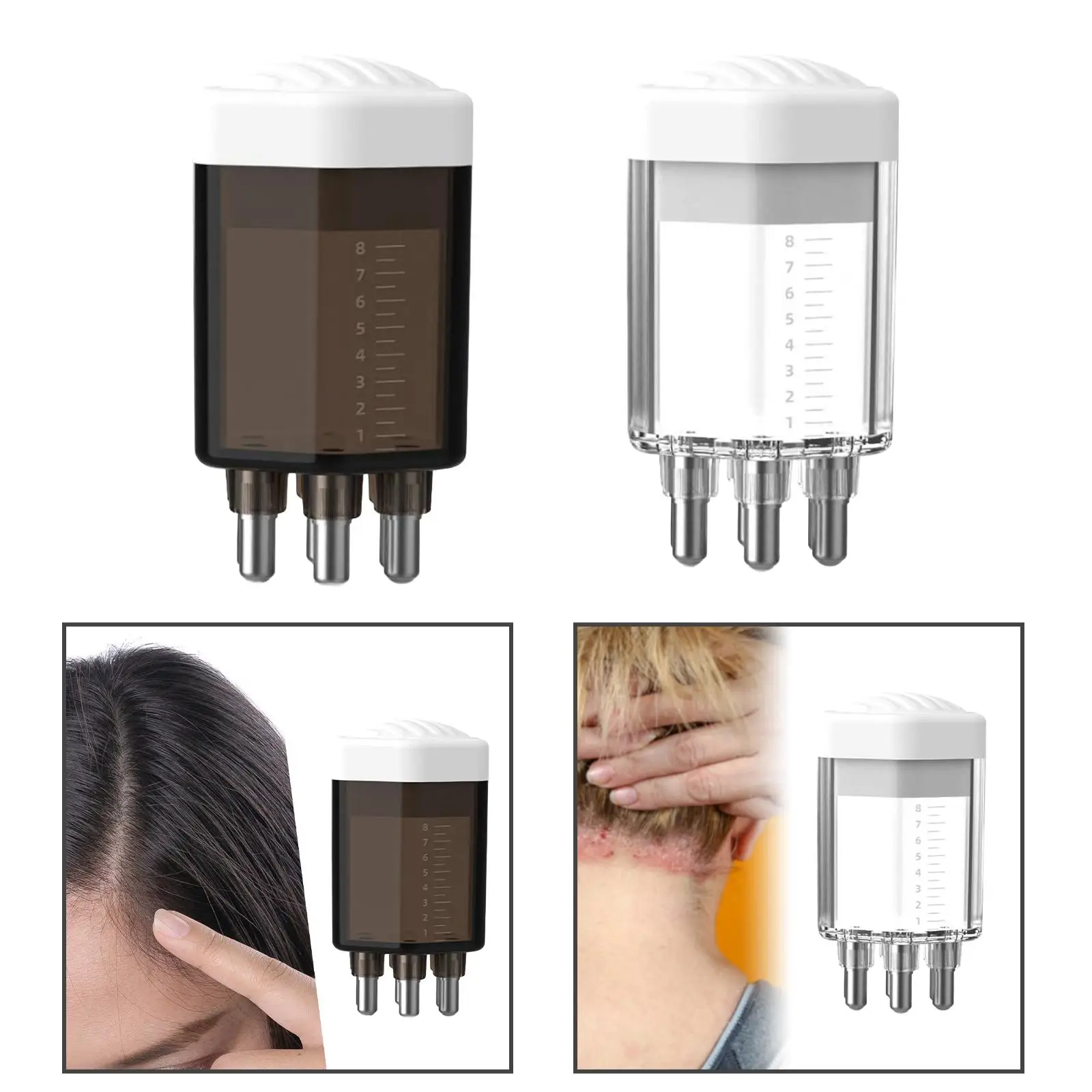 Scalp Applicator Massager Portable Hair Oil Applicator for Home Travel Women