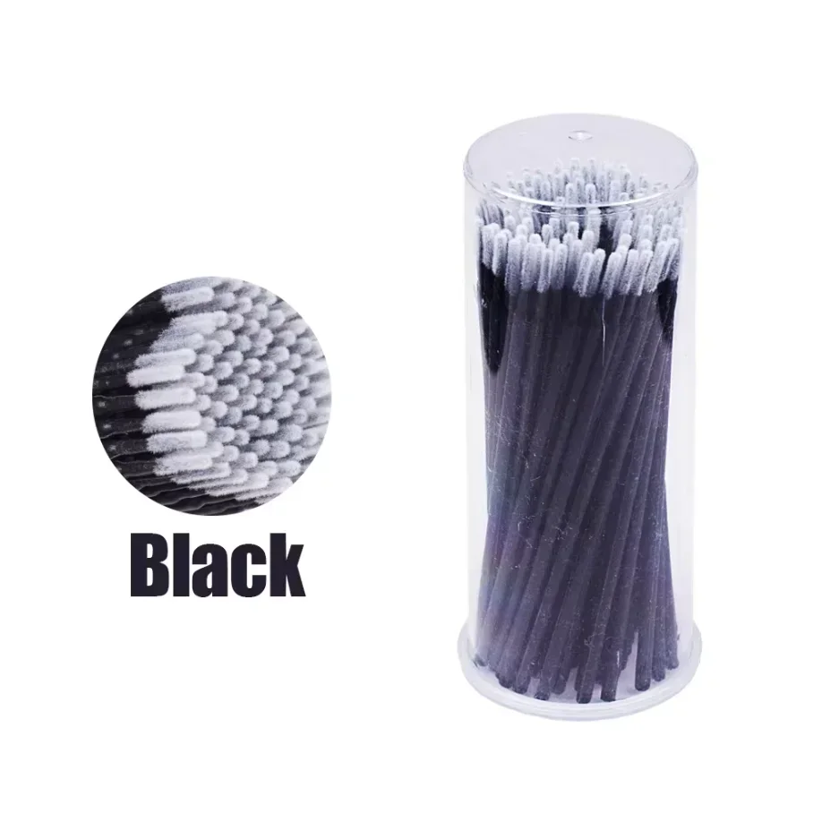 Applicator Lashes Disposable Handle 100 Pcs Microbrush Mascara Wands Micro Brush Brushes Eyelash Extension Makeup Tools