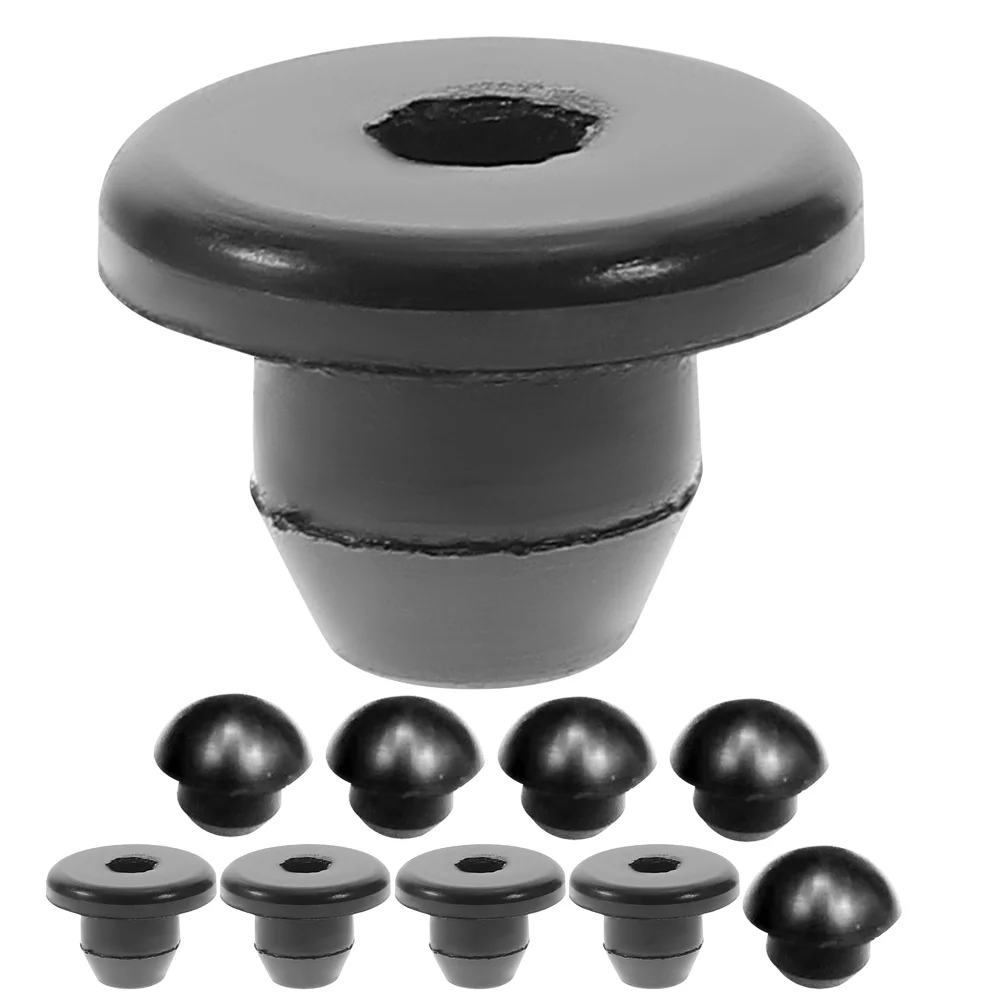 

10 Pcs Oil Plug Car Rubber Plugs Stopper Horizontal Floor Hydraulic Filler Bung