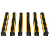 เซ็นเซอร์ม่านแสงนิรภัย 12/14/16/18/20/22/24..38 ลำแสง ความละเอียด 10/20/40 มม. แบบอินฟราเรด อุปกรณ์ป้องกันอุตสาหกรรม 6