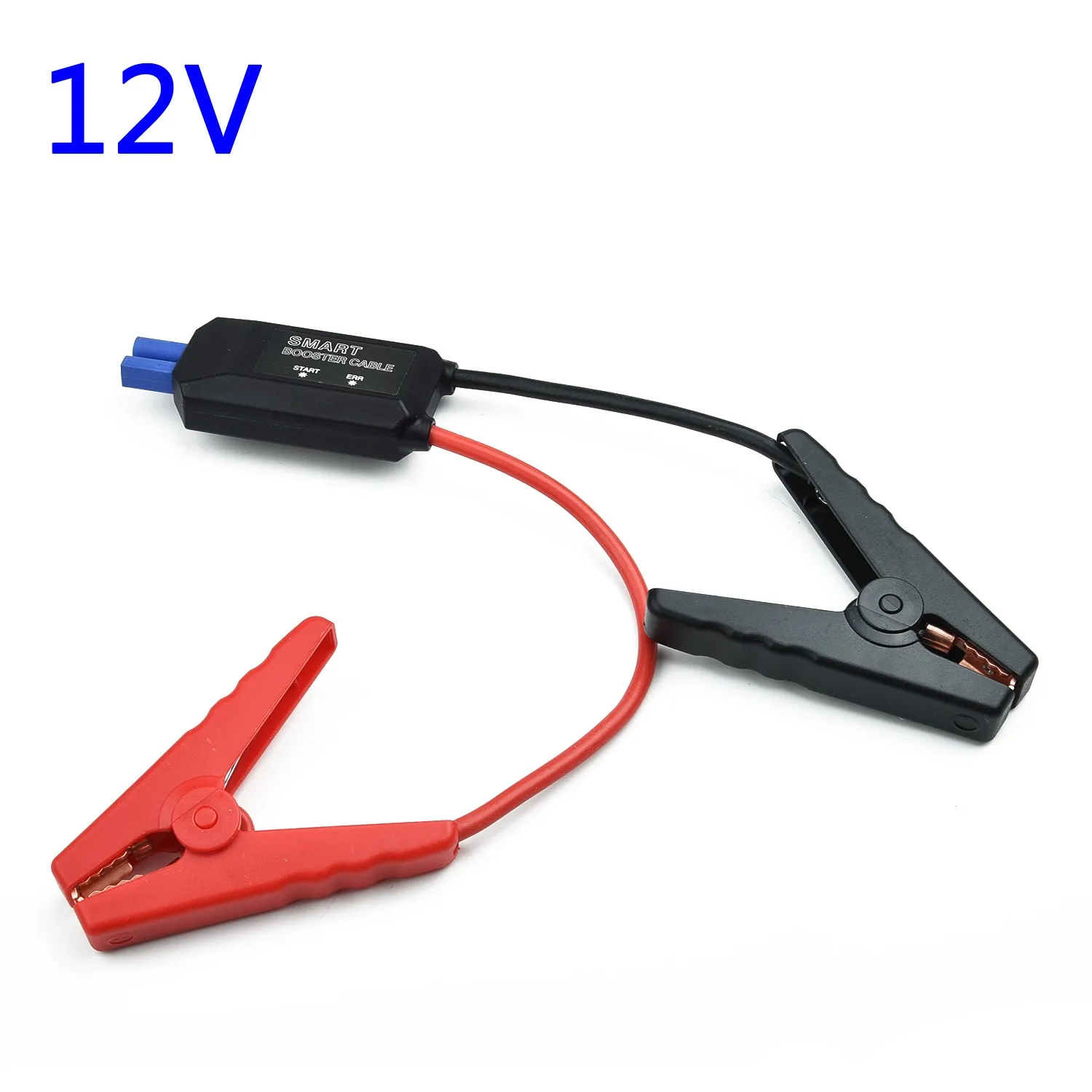 1PCS Smart Booster Cable For Car Jump Starter Smart Alligator Clamp 12V 500A Emergency Booster Clip Practical Eclectronical Part