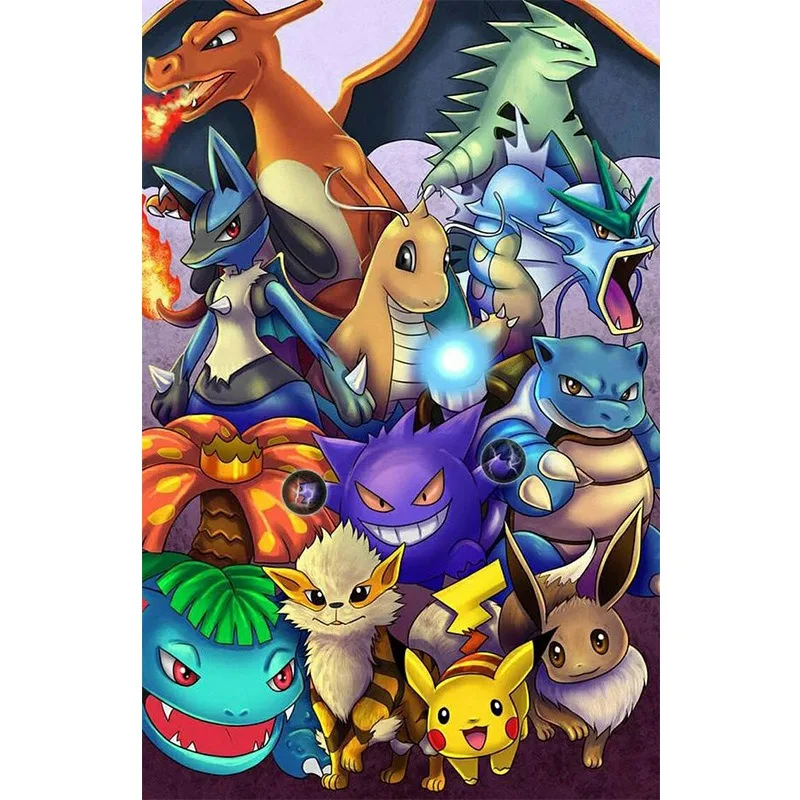 New Pokemon Diamond Painting Bedroom, Living Room, Children's Hand