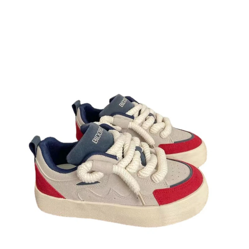 Zapatillas deportivas vulcanizadas para mujer, zapatos planos