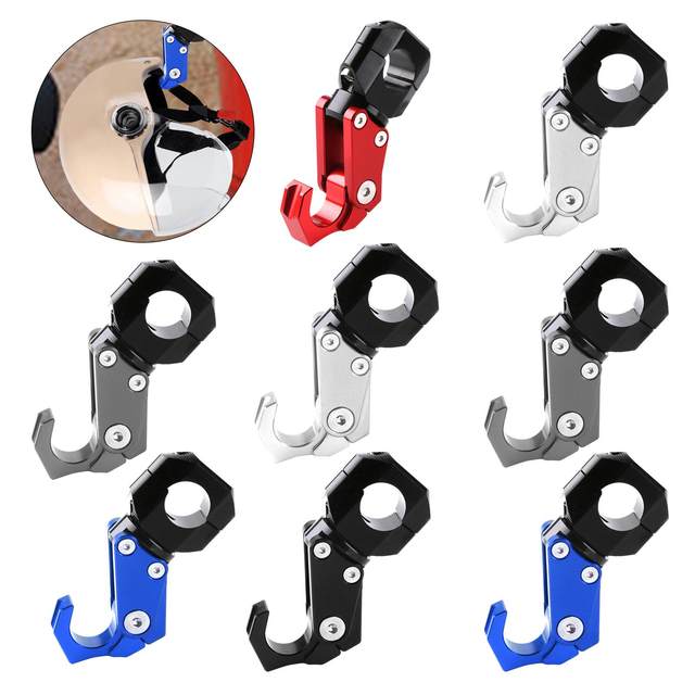 Metal Motorcycle Hook Holder Aluminum Alloy Luggage mount and storage Hanger Universal Spare Parts 22mm Moto Parts