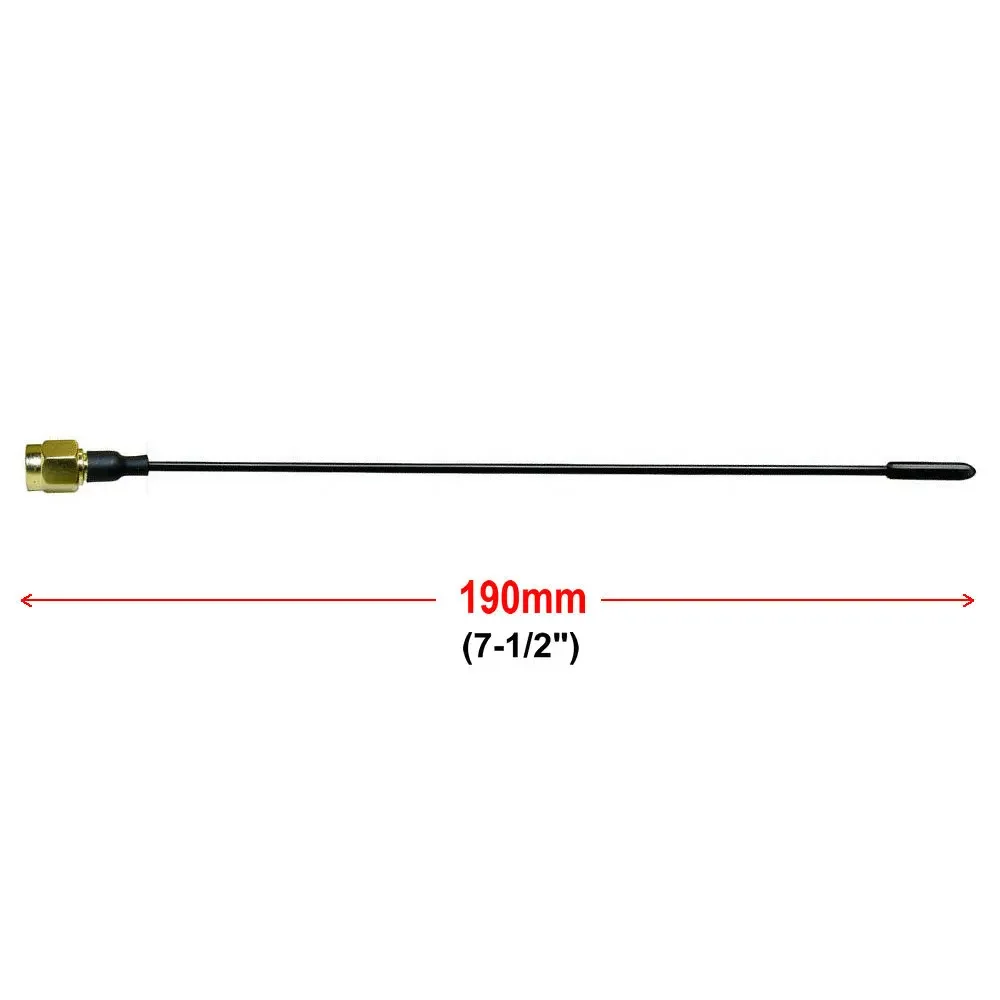 433Mhz Antenna 5dbi Sma Male Plug Connector Straight 433MHz Carbon Steel Bendable Antenna LORA LORAWAN 433 IOT Antena