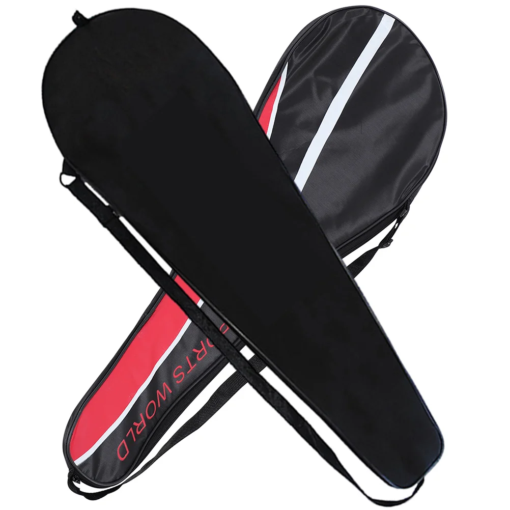 

2pcs Outdoor Sports Badminton Badminton Racquet Bag Portable Oxford Cloth Racket Pouch Badminton Accessory