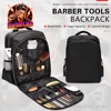 Barber Backpack Bag Travel Storage Bags Hairdressing Tool Storage Pack Makeup Large Capacity Knapsack Rucksack