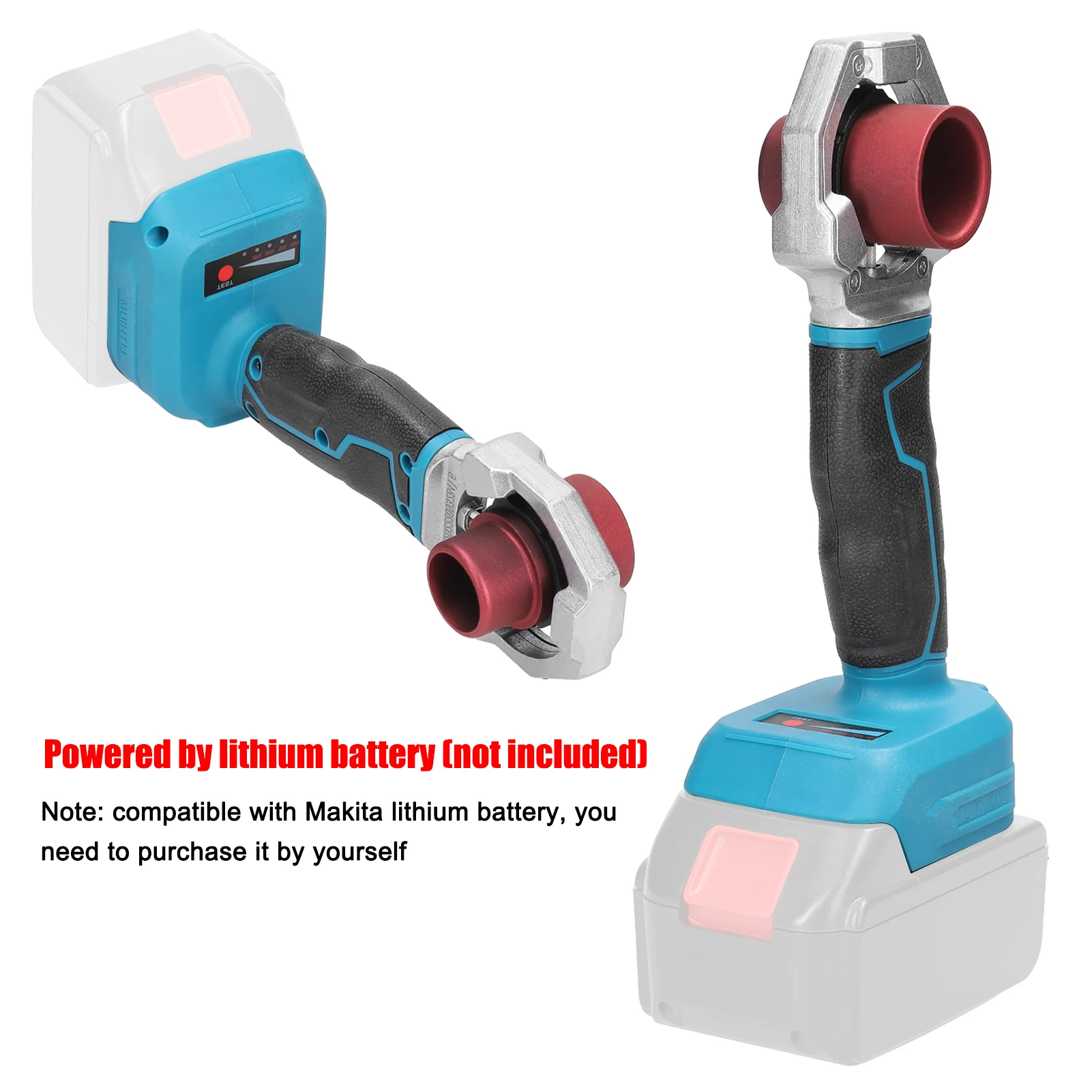 Rechargeable Hot Melt Machine Cordless PPR Water Pipe Melter Plastic Welding Machine Replacement Heads 18V Battery Powered pipe welding iron pipe welding