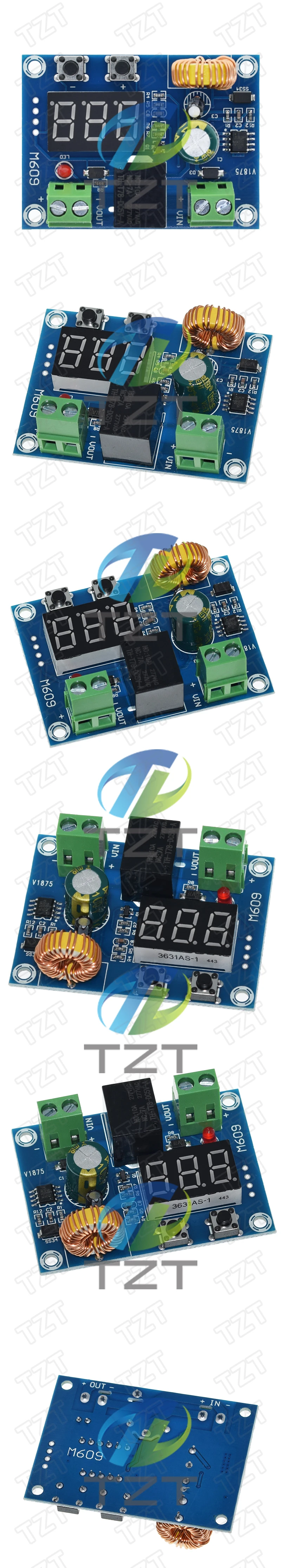 TZT 1/2/5PCS XH-M609 DC 12V-36V Ladegerät Modul Spannung Überentladung Batterie Schutz Präzise Unterspannung Bord – Detail 7